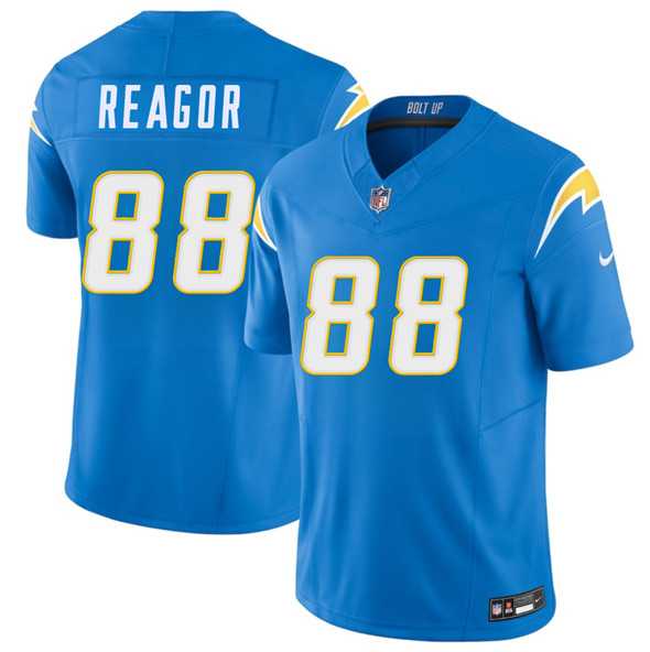 Men & Women & Youth Los Angeles Chargers #88 Jalen Reagor Blue 2025 F.U.S.E. Vapor Limited Stitched Jersey->los angeles chargers->NFL Jersey